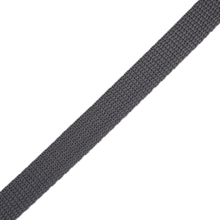 Webbing tape 30 mm - dark grey