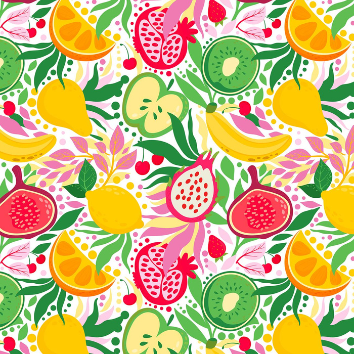 Tutti Frutti wz. 9 - Baumwoll Musselin