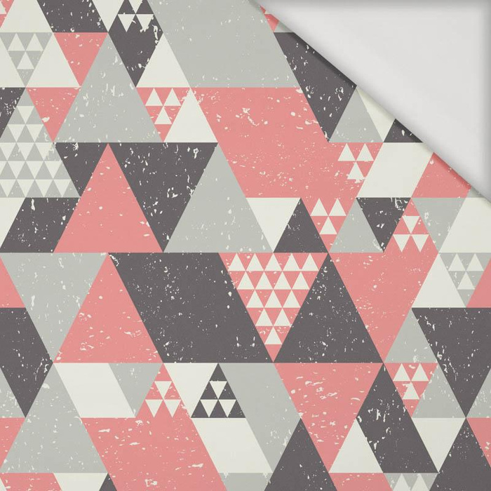 TRIANGLES / watermelon - Viscose jersey