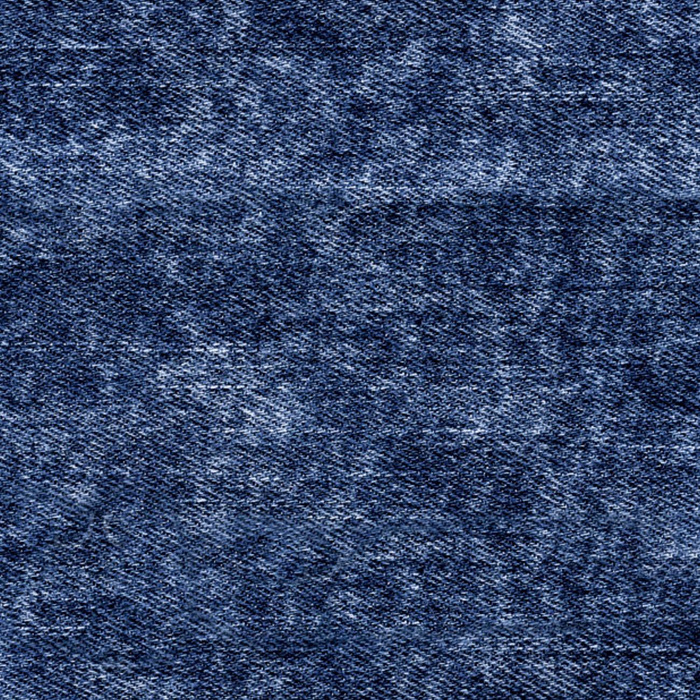 ROZŘEZANÝ JEANS (tmavomodrá) - tkanina bawełniana