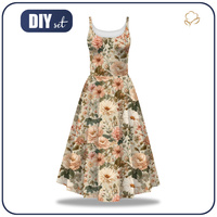 SUKIENKA "ISABELLE" - FLOWERS WZ. 67 - zestaw do uszycia