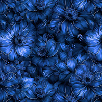 CHABER FLOWERS WZ. 1 - lycra 300g