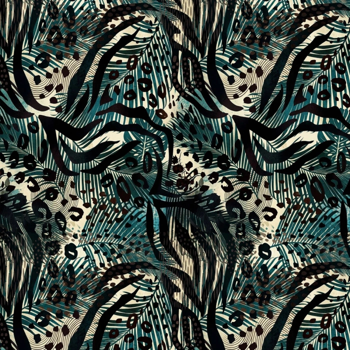 ANIMAL PATTERN WZ. 3 - Drelich bavlněný