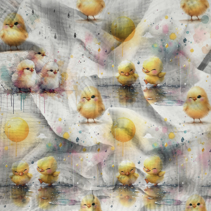 DUCKIE RAIN WZ. 2 - Baumwoll Musselin