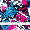 STREET GRAFFITI wz.4 - Wasserabweisende Webware