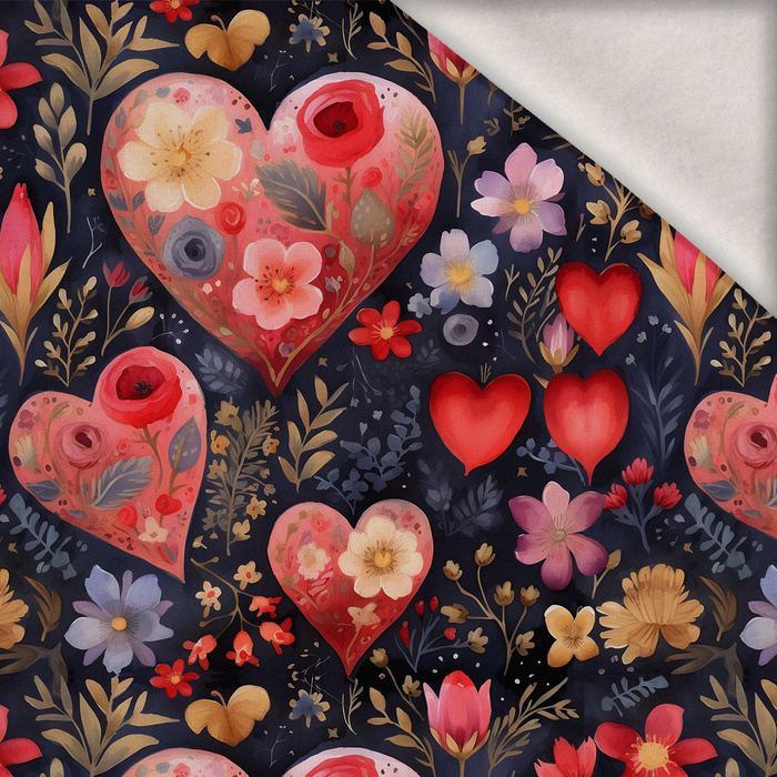 VALENTINE'S DAY 23 - Wintersweat angeraut mit Elastan ITY