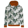 BLUZA DAMSKA (POLA) CLASSIC Z KAPTUREM - MONSTERA 3.0 - dzianina pętelkowa XXXL