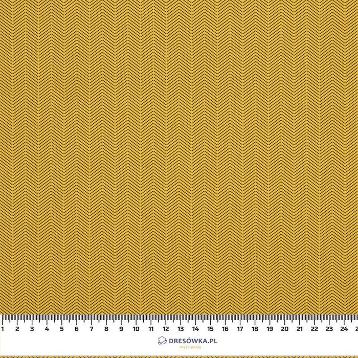 HERRINGBONE / NIGHT CALL / B-14 mustard