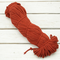 Strings cotton hank  5mm - BRICK