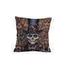 PILLOW 45X45 - SKELETON - Upholstery velour - sewing set