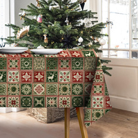 CHRISTMAS CHECK WZ. 1 - Tkanina na obrusy