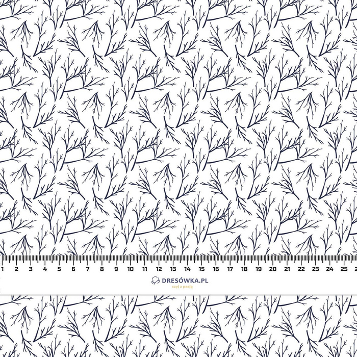 ZWEIGE m. 2 (WINTERZEIT) / weiß