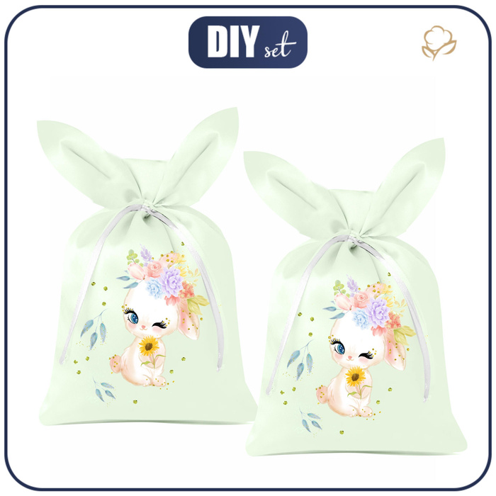 Gift pouches - BUNNY PAT. 2 (CUTE BUNNIES) - sewing set