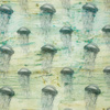 JELLYFISH (SEA ABYSS)  - Cotton woven fabric