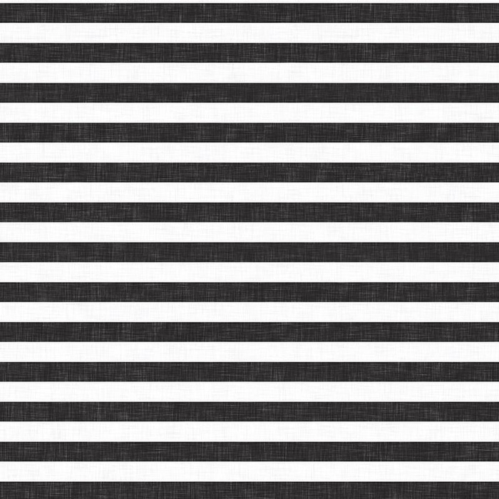 STRIPES 1x1 - acid white/ acid black - Viscose jersey
