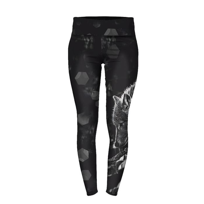 THERMO LEGGINSY DAMSKIE (GRETA) - WILK POLARNY - zestaw do uszycia XXXL