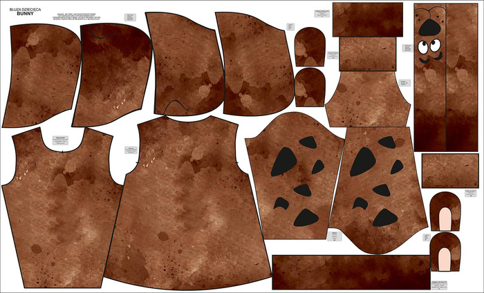 KID'S HOODIE (PARIS) - DETECTIVE - sewing set (74/80)