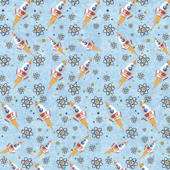 RAKIETY (WYPRAWA W KOSMOS) / ACID WASH BŁĘKITNY