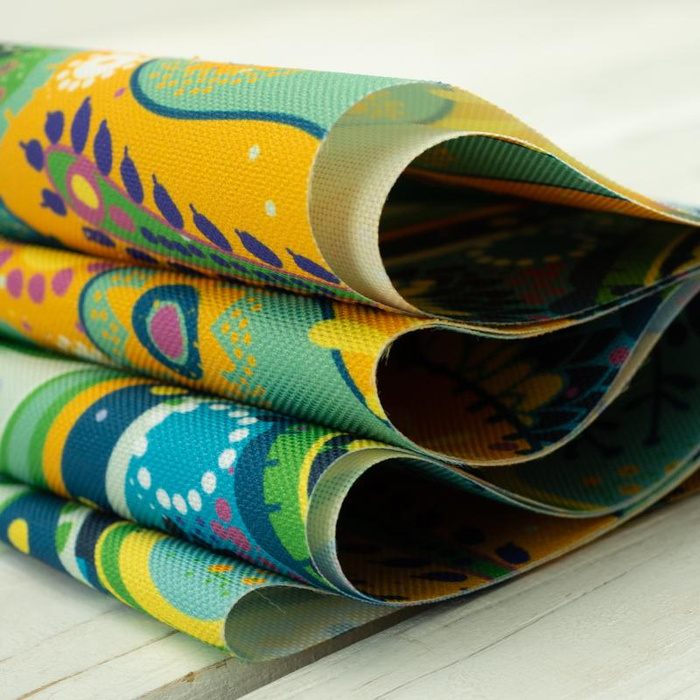 Paisley pattern no. 3 - Waterproof woven fabric