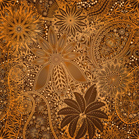 GOLDEN LACE  - Crepe