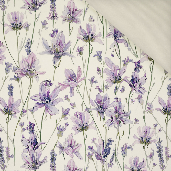 PASTEL FLOWERS WZ. 33 - Potahový velur 