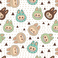 Creepy Cute WZ.2 - Webware für Tischdecken