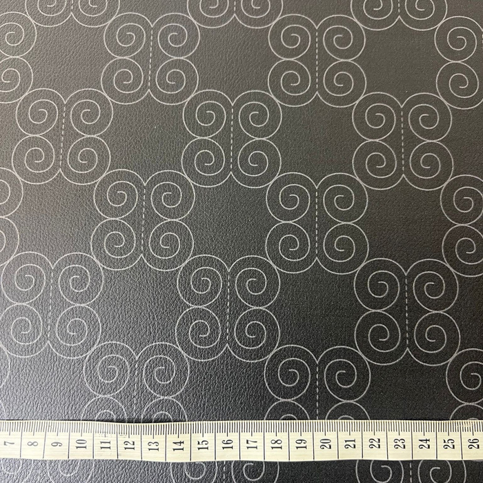 GEOMETRIC MINIMAL WZ. 7 - gruba ekoskóra tłoczona