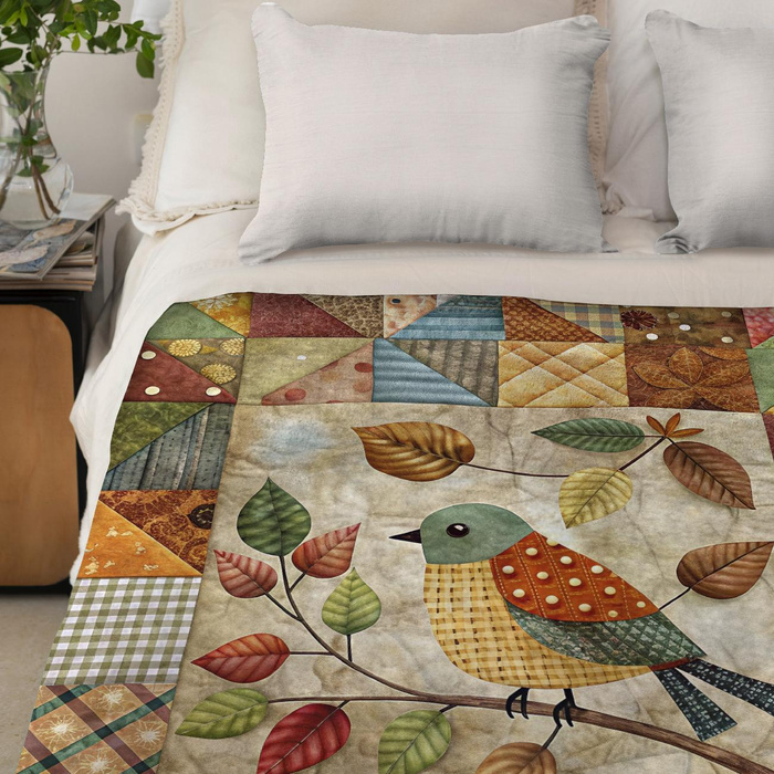 BATIK WZ.8 - panel (140cm x 180cm) - Cotton woven fabric