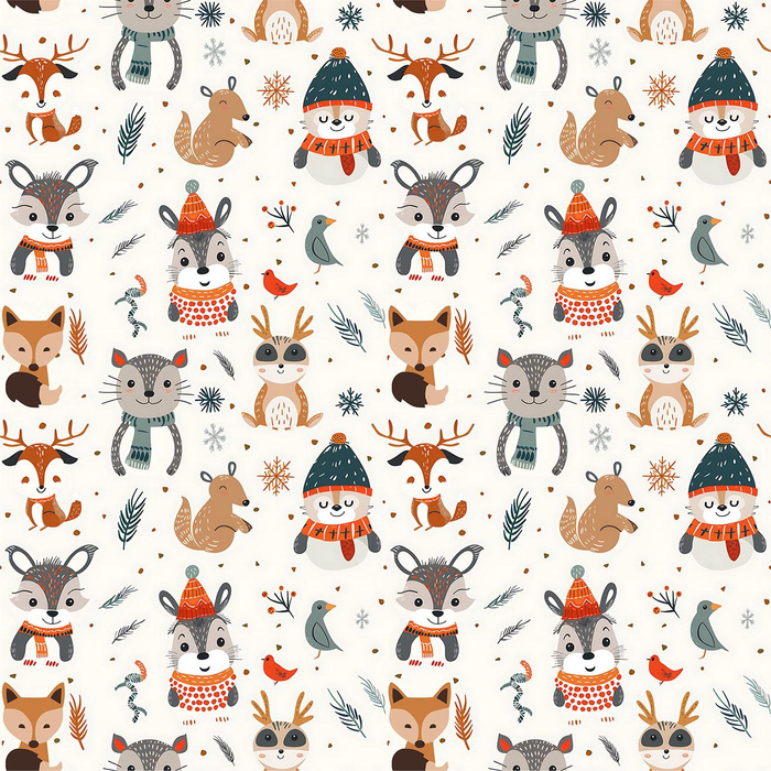 LET IS SNOW wz.7 - Baumwoll Webware