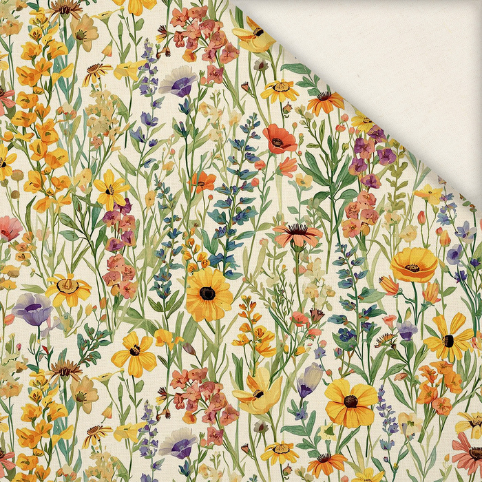 FLOWERS MEADOW WZ. 1 - Leinen 100%