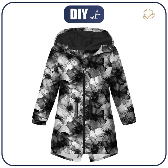 KINDERPARKA (ARIEL) - ALCOHOL INK WZ. 9 - Nähset (110/116)