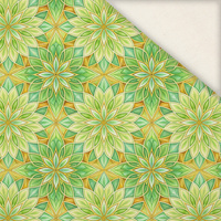 Stained Garden wz. 3 (FLOWERS) - Slub Weave