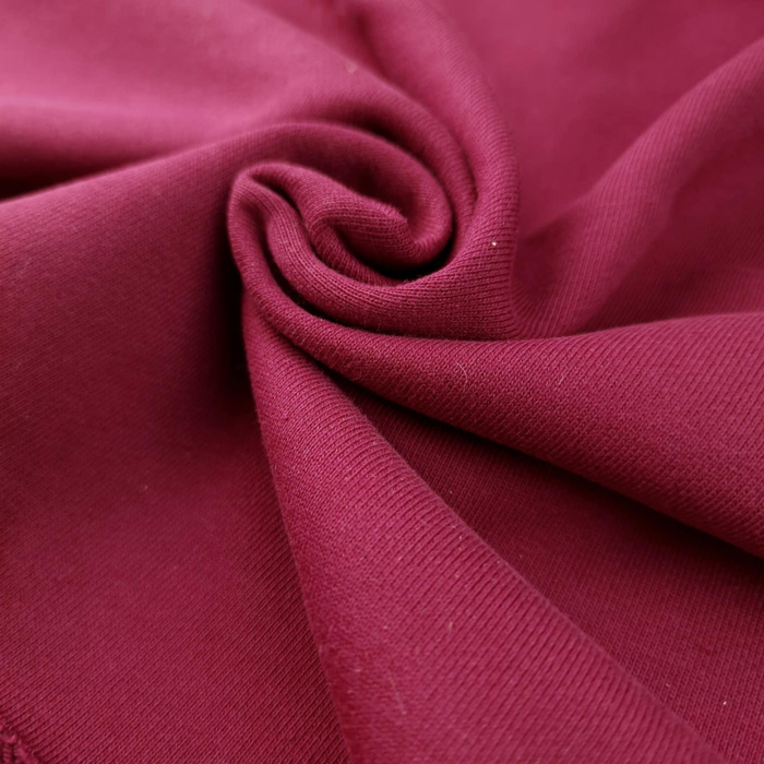 French terry TWILL / HEAVY 450g - maroon-m-31