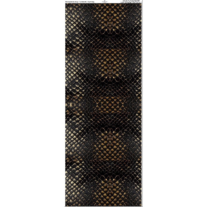 TURNBEUTEL - SLEATHER PATTERN MS.8 - groß