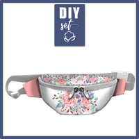 HIP BAG - WILD ROSE FLOWERS PAT. 1 (BLOOMING MEADOW) / Choice of sizes