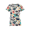 RETRO MUSIC - looped knit fabric