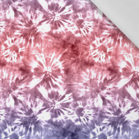 BATIK pat. 1 / purple-pink - viscose woven fabric