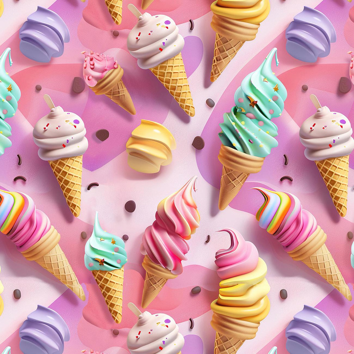 SWEETS WZ.16 - Tkanina na ubrusy