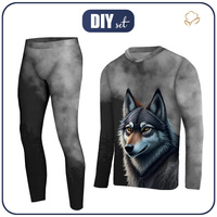 THERMO MEN'S SET (STEVE) - MOON WOLF - sewing set L