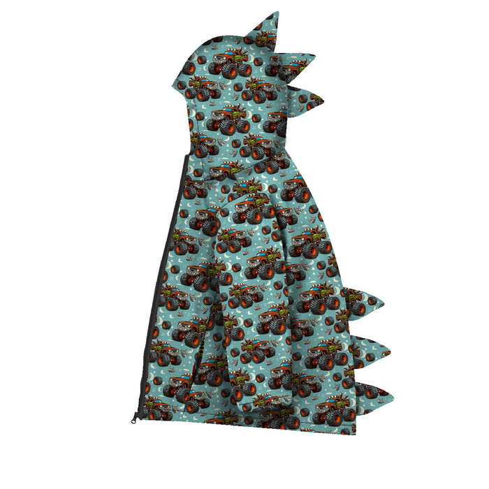 KIDS JACKET DINO (ZOE) - MONSTER TRUCK - sewing set (146/152)