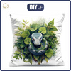 PILLOW 45X45 - WATERCOLOR SNAKE - sewing set