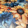 Sunflowers wz. 9 (46 cm x 50 cm) - dickes geprägtes Kunstleder