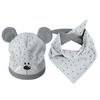 KID'S CAP AND SCARF (TEDDY) - TEDDY / gray 44-47