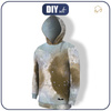 MEN’S HOODIE (COLORADO) - ENCHANTED CLOUDS (ENCHANTED NIGHT) - sewing set S