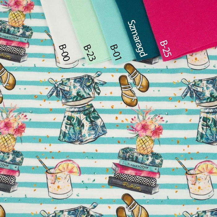 SUMMER FASHION / STRIPES - Waterproof woven fabric