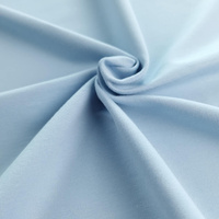 Prémiová teplákovina s jemnou smyčkou - Light Sky Blue