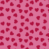 HEARTS - Drelich bavlněný