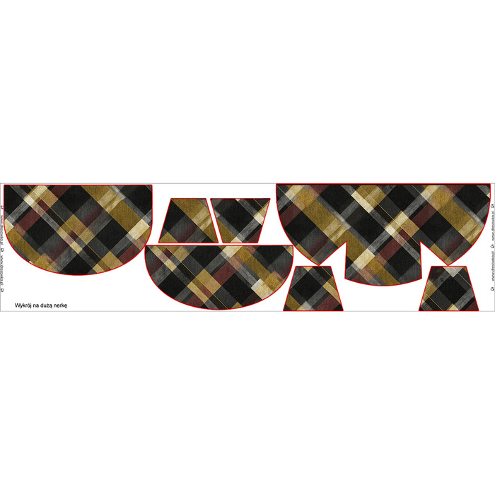HIP BAG - CHECK PAT. 20 - Choice of sizes