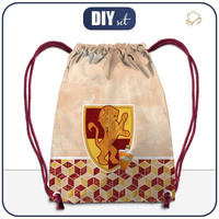 GYM BAG - COAT OF ARMS pat. 4 (MAGIC SCHOOL) - sewing set