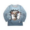 KINDERPYJAMAS "MIKI" - HAPPY DEER - Nähset (98/104)